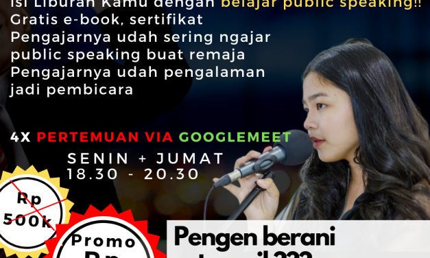 Public Speaking Remaja