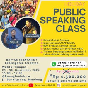 public speaking remaja bandung