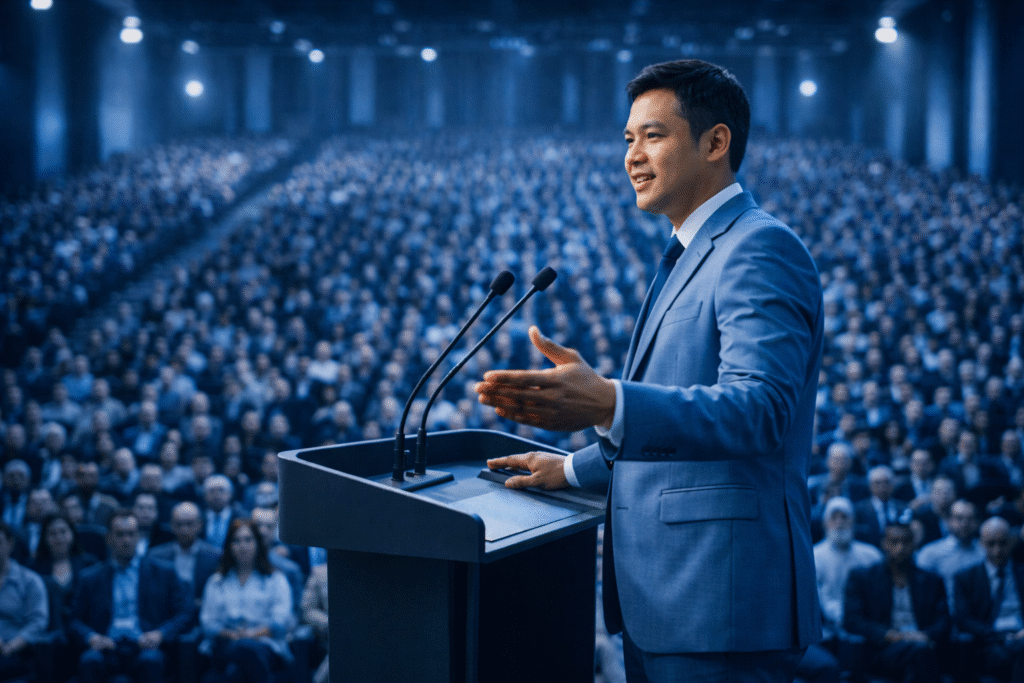 public speaking pemimpin