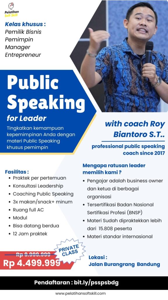 public speaking pengusaha bandung
