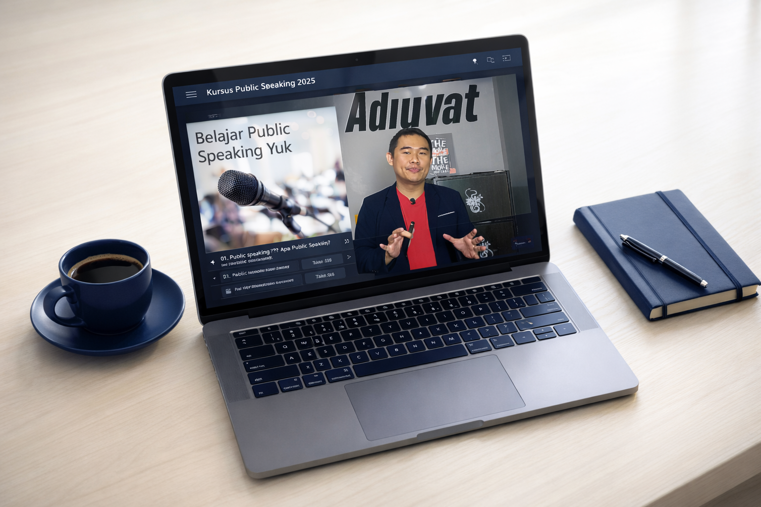 video ecourse public speaking